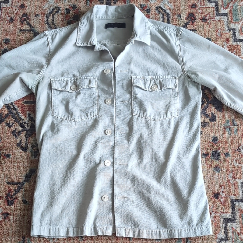 All Saints Spotter Slim Fit Overshirt